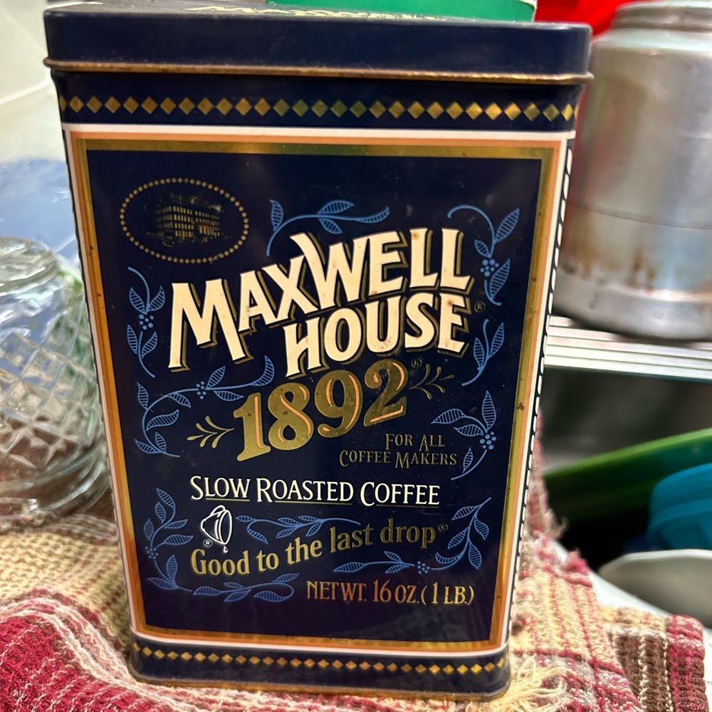 Vintage Maxwell House 100th Anniversary Tin